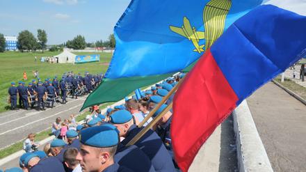 Tag der Luftlandetruppen in Omsk. 