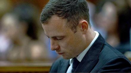 Oscar Pistorius am Montag vor Gericht.