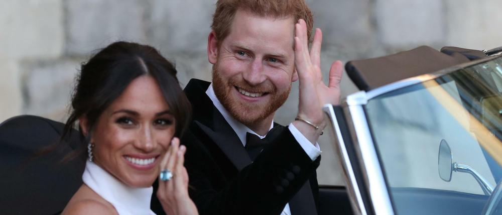 Bye, bye! Prinz Harry seine Frau Meghan gehen eigene Wege.