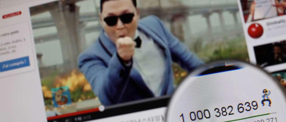 Mehr als eine Milliarde Klicks: So erfolgreich wie das "Gangnam Style"-Video war noch kein Clip bei Youtube.