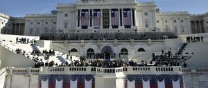 Traditionsreicher Ort. Am Kapitol wird der 45. Präsident der Vereinigten Staaten am Freitag seinen Amtseid ablegen.