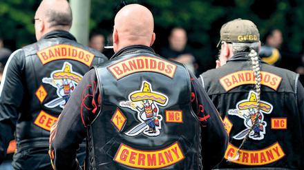 Mitglieder des Motorradclubs "Bandidos" (Archivbild).