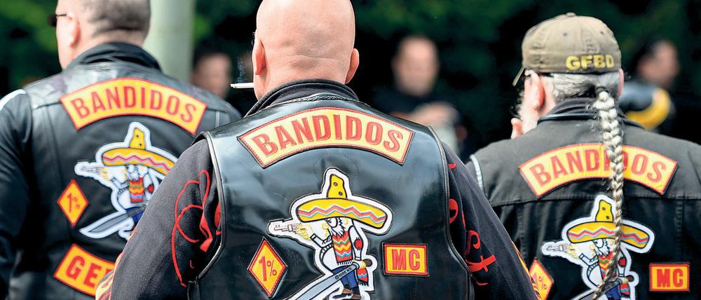 Mitglieder des Motorradclubs "Bandidos" (Archivbild).