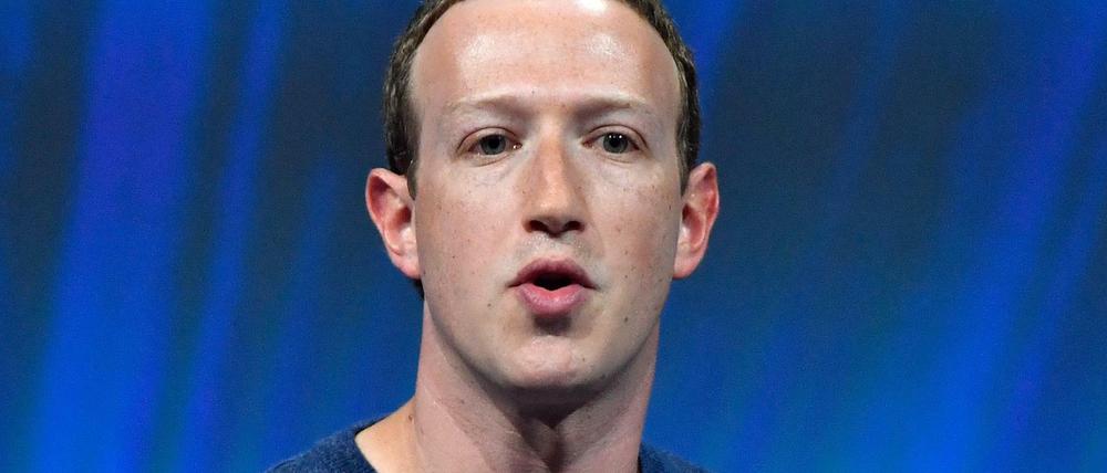 Facebook Gründer Mark Zuckerberg.