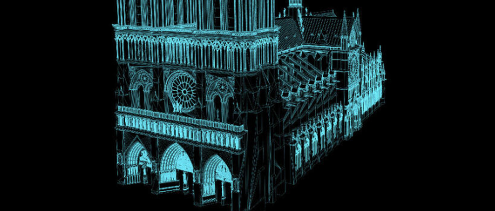 Der Historiker Andrew Tallon hatte Notre-Dame aufwändig mit Lasertechnik vermessen.