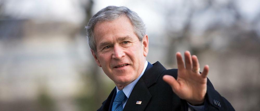 Der damalige US-Präsident George W. Bush (Archivbild)