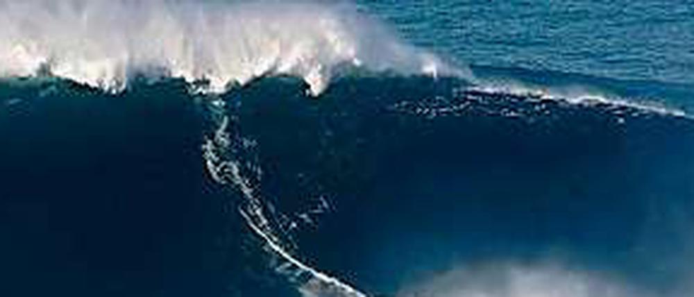 Die perfekte Welle? Zumindest für einen Surfer wie Garrett McNamara.