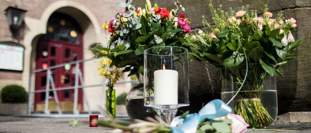 Gedenken an die Opfer der Amokfahrt in Münster 