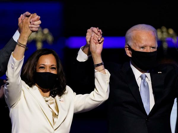 Kamala Harris (links) und Joe Biden.
