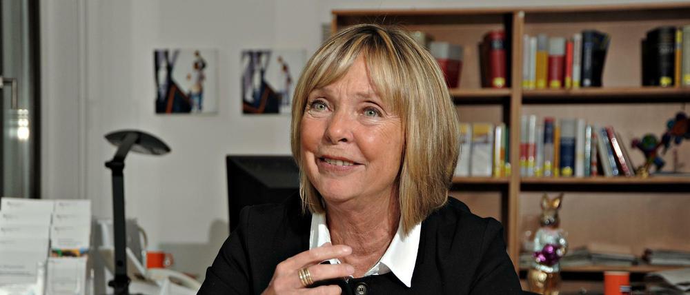 Die Anti-Diskriminierungsbeauftragte der Bundesregierung Christine Lüders. 