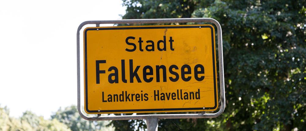 Die Stadt Falkensee.