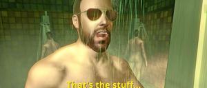 "Rinse and Repeat" ist ein Cruising-Simulator, in dem man Männern unter der Dusche begegnet.