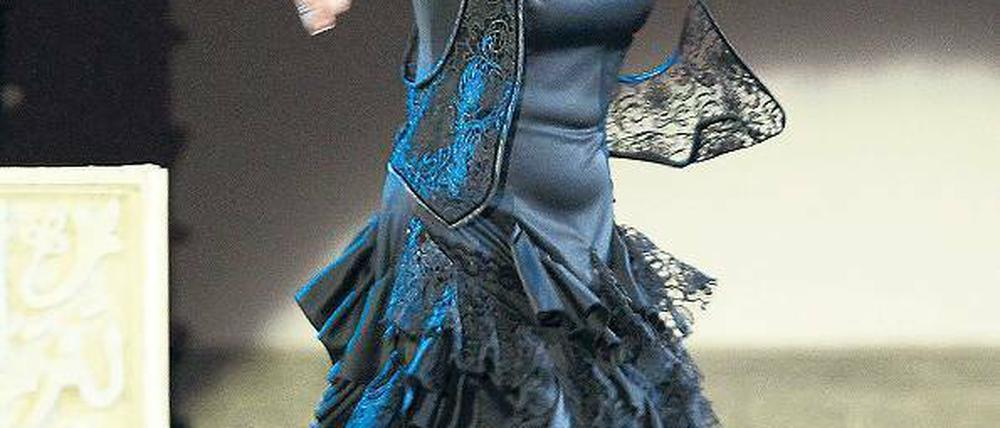 Tänzerin Manuela Carrasco auf der Flamenco Biennale in Sevilla.