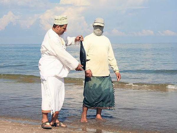 Oman. Fisch fangfrisch vom Fischer