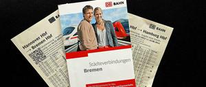 Deutsche Bahn schafft ihre Städteverbindungsbroschüren ab, in denen jeweils für eine Region die wichtigsten Zugverbindungen zu großen Städten in Deutschland und im Ausland aufgelistet wurden.
