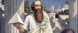 Der berühmte Satz war schon lange vor dem griechischen Mathematiker Pythagoras von Samos etabliert. 