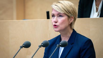 Manuela Schwesig, SPD-Ministerpräsidentin von Mecklenburg-Vorpommern. 