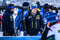 Vom Praktikanten zum Nationaltrainer. In Östersund soll es die schwedische Mannschaft unter Johannes Lukas auch in der zweiten Weltcupwoche zu Medaillen bringen. Foto: Jan Huebner/imago