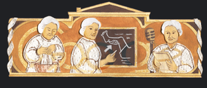 Das Google Doodle zu Elizabeth Kenny am 5. Oktober 2022.