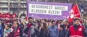 Lehrerstreik in Berlin am 22. März 2023.