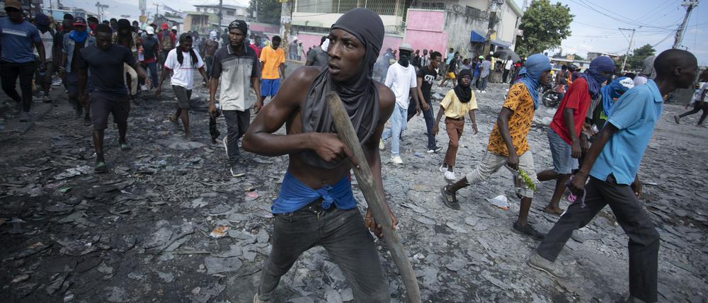In den Straßen Haitis regiert die Gewalt.