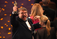 Der große Sieger des Abends ist der mexikanische Regisseur Guillermo del Toro. Er gewinnt mit seinem Fantasy-Film "Shape of Water" vier Oscars, darunter bester Film und beste Regie. Foto: Chris Pizzello/dpa