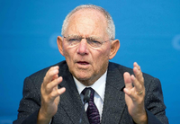 Der Bundesfinanzminister Wolfgang Schäuble.