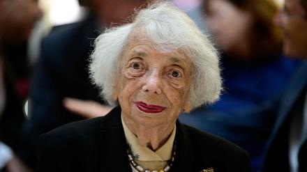 Die Holocaust-Überlebende Margot Friedländer. In der Kategorie „Heros“ steht die 102-Jährige an der Spitze. 