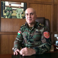 Ahmad Koye kämpfte als Zerevani-General an der Front gegen den IS. Hannes Heine