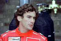 Ayrton Senna wurde nur 34 Jahre alt. Foto: Jean-Loup Gautreau/AFP