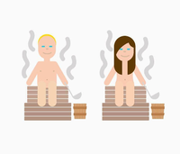 Den Entwurf für ein Sauna-Emoji hat das finnische Außenministerium eingereicht. Foto: Promo