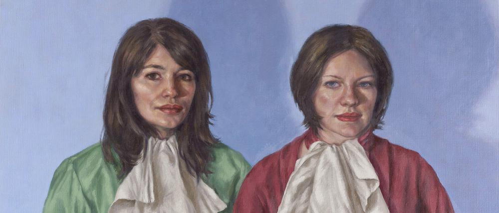 Die britische Künstlerin und ihre Frau im Doppelporträt aus dem Jahr 2012.