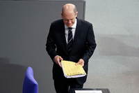 Erste Regierungserklärung im Bundestag 