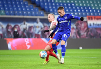 Florian Wirtz (r.) erzielte das 1:0 für Leverkusen. Foto: Reuters 