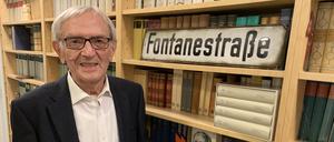Der Fontane-Forscher und Verleger Gotthard Erler 