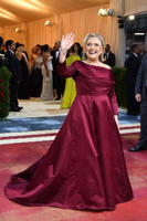Die ehemalige US-Präsidentschaftskandidatin Hillary Clinton auf der Met-Gala 2022. Foto: Angela Weiss/AFP