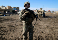 Washington spricht von einer "glaubwürdigen Bedrohung" seiner Streitkräfte im Irak. Foto: Ammar Awad/Reuters