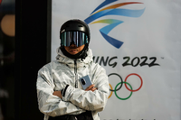 Die Olympischen Winterspiele 2022 finden im chinesischen Peking statt. Die USA werden das Ereignis diplomatisch boykottieren. Foto: Thomas Peter/Reuters