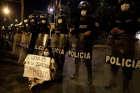 Die Polizei ging brutal gegen die Demonstranten vor. Foto: Reuters