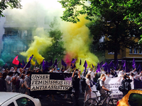 Zweiter Tag der Blockupy-Proteste in Berlin