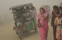 Auch in Indien führen die knapp 300 Kohlekraftwerke zu massiver Luftverschmutzung. Foto: dpa