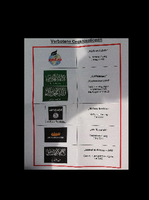 Szenekundige Beamte haben Infos zu Flaggen von verbotenen Organisationen dabei, hier eine interne Broschüre der Polizei aus 2015. Foto: Jörn Hasselmann