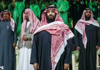 Auch Saudi-Arabien (hier Kronprinz Mohammed bin Salman) weiß, dass im Ernstfall kein Verlass auf Amerika ist. Foto: imago images/ITAR-TASS