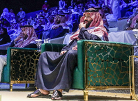 Thronfolger Mohammed bin Salman gibt sich als Reformer, Kritik an seinem Regierungsstil duldet er nicht. Foto: Valery Sharifulin/imago/Itar Tass