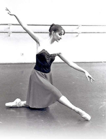 Franziska Rengger beim Tanzen. Foto: privat