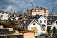 Abaco hat es am schlimmsten getroffen. Foto: AFP