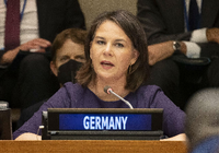 Bundesaußenministerin Annalena Baerbock bim Außenminister-Treffen der UN-Nationen in New York Foto: IMAGO/photothek/Thomas Imo