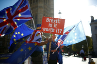 Anti-Brexit-Demonstranten in London. Foto: REUTERS/Henry Nicholls