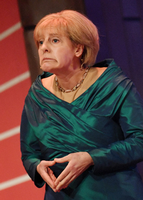 Merkel-Imitatorin klagte über Schmerzen