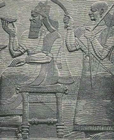 König Assurnasirpal feierte die Einweihung seines Palastes in Nimrud mit 70 000 Gästen. Foto: rb